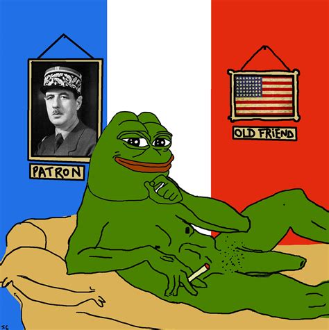 Post 2035471 Charles De Gaulle France Meme Pepe The Frog Smug Frog