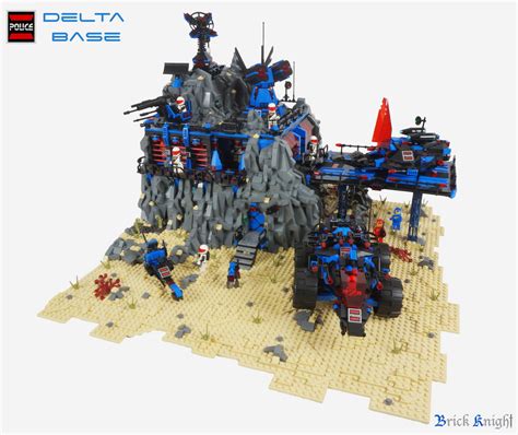 Lego Space Police Delta Base Hellobricks