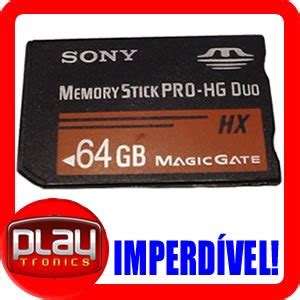 Lan Amento Memory Stick Pro Hg Duo Hx Gb Sony Psp Ps R No