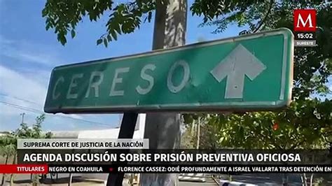 Corte Agenda Para El Lunes 5 De Septiembre Discusión Sobre Prisión