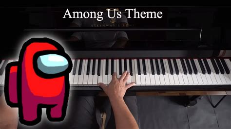 Among Us Theme Song Piano Tutorial YouTube