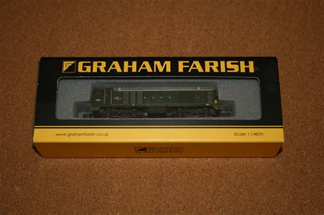 Graham Farish 371 026 Class 20 BR Green With Code Boxes Small Yellow