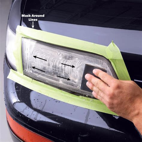 How To Clean And Restore Car Headlights Cleaning Headlights On Car