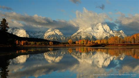 HD wallpaper: Wyoming Grand Teton National Park Mount River Snake River Nature Landscape ...