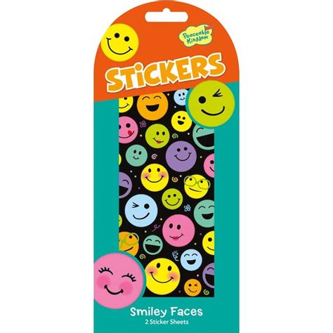 Smiley Faces Stickers By Paper E Clips Toys Digoca