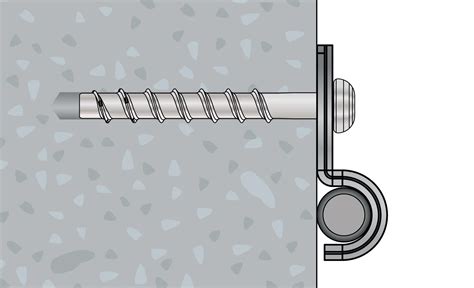 Concrete Screw Bts Pt With Pan Head Direct Fixings