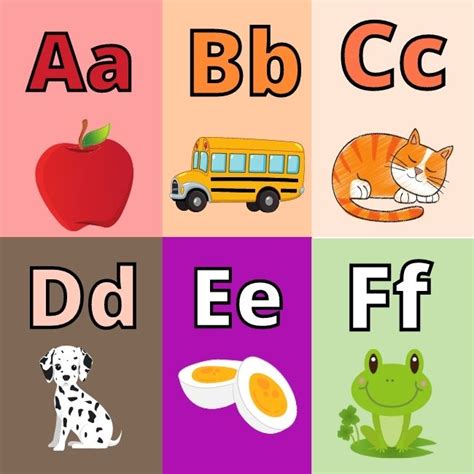 Preschool Learning Alphabet Letters