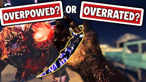 Is The Karambit The Most Overpowered Weapon In Mw Zombies Youtube