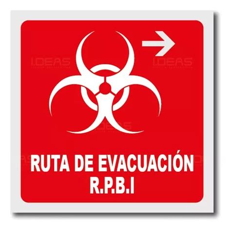 Señalamiento Ruta De Evacuación Rpbi Señaletica Meses Sin Interés