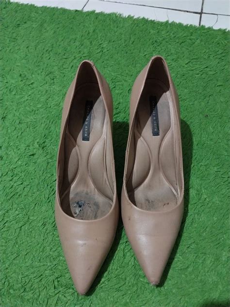 Charles Keith Nude Heels On Carousell