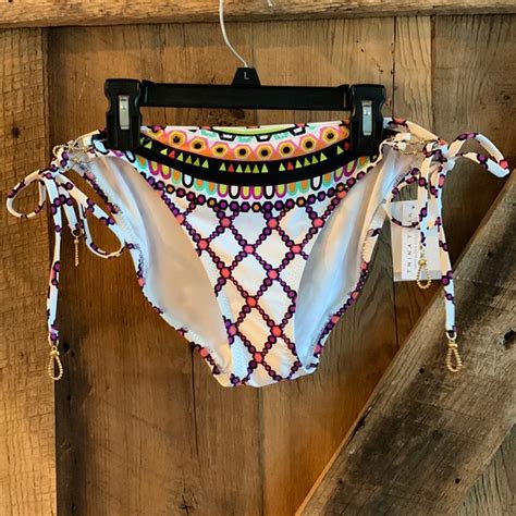 Trina Turk Swim Nwt Trina Turk Kon Tiki String Bikini Bottoms