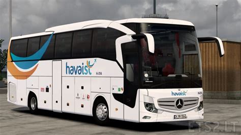 Mercedes Benz New Travego 15 SHD Havaist Skin ETS2 Mods