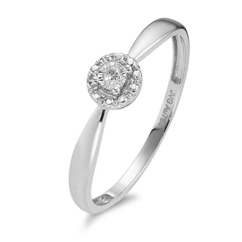 Rhomberg Schmuck Solit R Ring K Weissgold Diamant Ct W Si