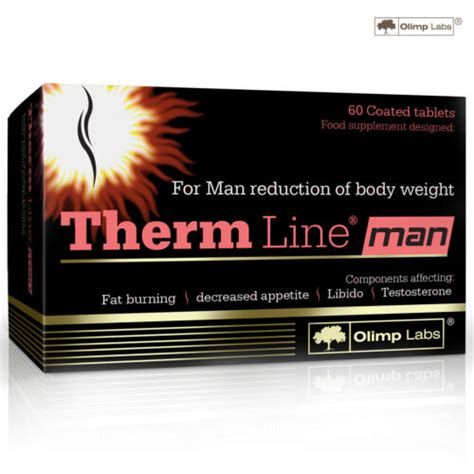 Therm Line Fast Andor Man 60 240cap Thermogenic Fat Burner Weight Loss