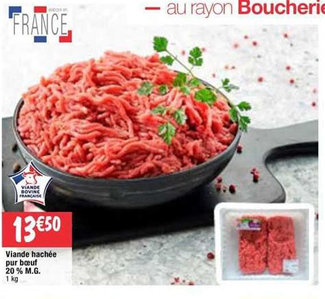 Promo Viande Hach E Pur B Uf M G Chez Migros France Icatalogue Fr