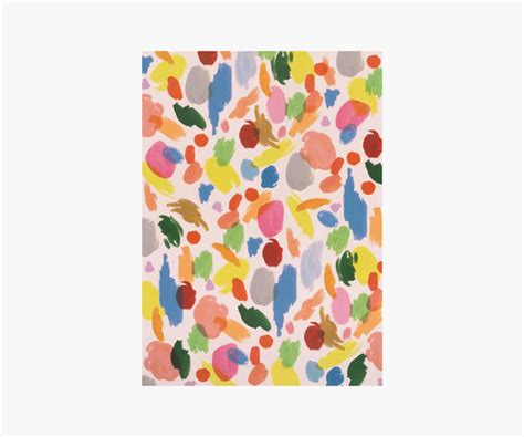 Palette Wrapping Paper Sheet The Paper Empire