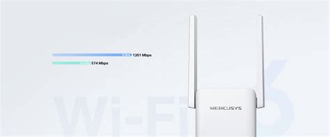 Mercusys Me70x Range Extender Wi Fi 6 Ax1800