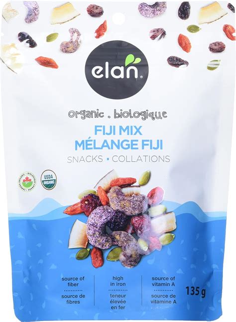 Elan Organic Fiji Mix G Non Gmo Gluten Free Vegan Kosher Dried