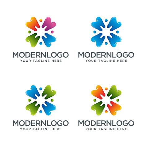 Premium Vector | Abstract dental logo design