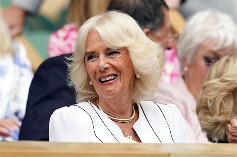 Königin Camilla Erster Wimbledon Besuch als Königin mit besonderer