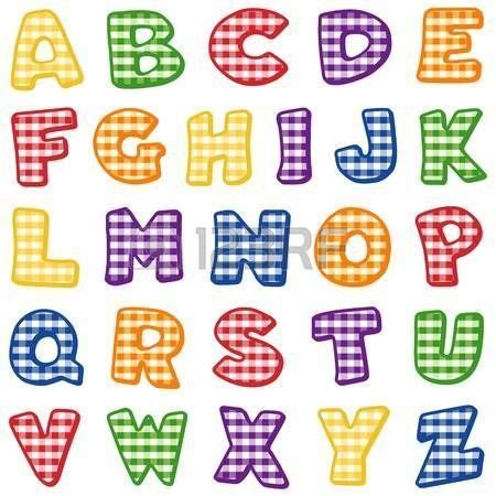 Letras Bonitas Para Imprimir De Colores Imagui Letras Del