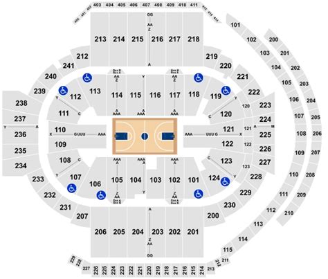 Ct Xl Center Seating Chart - Center Seating Chart