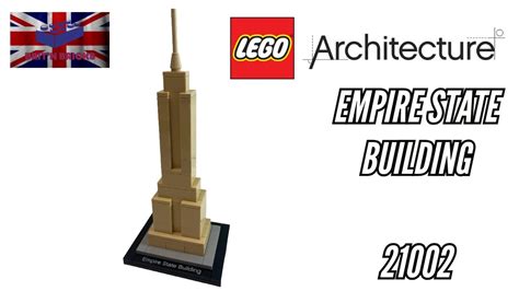 LEGO Architecture Empire State Building 21002 Building Guide YouTube