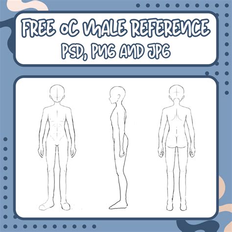 male  oc reference pose fu sashimeys ko fi shop