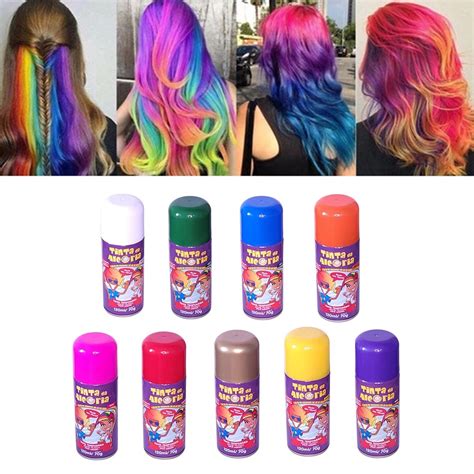 Tinta Spray Para Cabelo Maluco - Tinta Temporária Para Cabelo Maluco Barba e Corpo Em Spray 120ml Sai ...