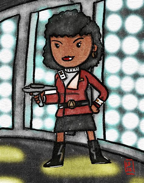 Lee Draws Stuff On Twitter Commander Uhura Star Trek Iii The Search