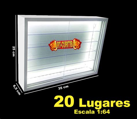 Estante Hot Wheels Expositor Led Portas Art Curitiba