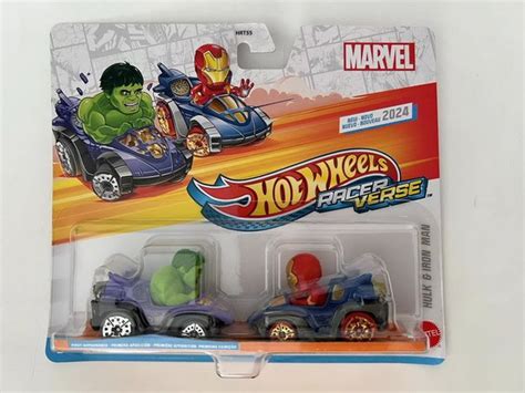 Hot Wheels Alloy Car Model Disney Hulk And Lron Man Ozon