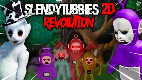 JOGUEI O NOVO SLENDYTUBBIES 2D NOVOS MONSTROS E FASES YouTube