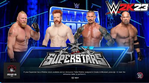 Wwe K Goldberg Vs Brock Lesnar Vs Sheamus Vs Randy Orton Extreme