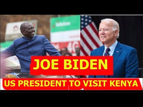 US PRESIDENT TO VISIT KENYA AND HE WANTS TO CREATE AVENUE FOR KENYANS