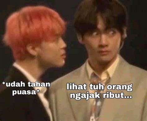 10 Meme Puasa Ala Member Bts Relate Abis