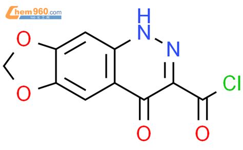 97098 91 4 1 3 Dioxolo 4 5 G Cinnoline 3 Carbonyl Chloride 1 4