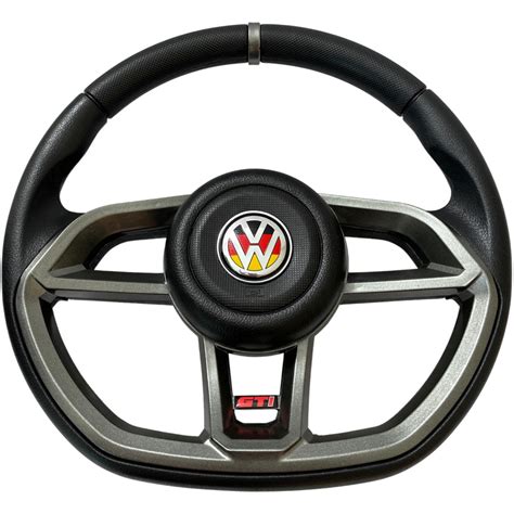 Volante Esportivo Gti Golf Gol G2 G3 G4 Grafite No Shoptime