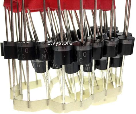 10a10 Diodes Ltvystore 10 A 1000v 10a 1kv 10a10 Mic Axial Rectifier