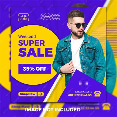 Premium Psd Special Promo And Weekend Super Sale Social Media Banner