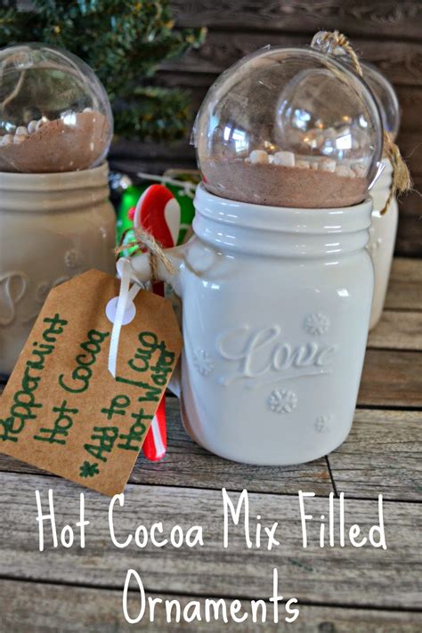 Hot Cocoa Mix Ornaments Holiday Gift Idea Building Our Story