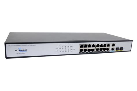 GE PoE Switch With Giga Uplink