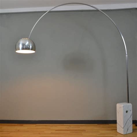 Italian Arco Floor Lamp By Achille Pier Giacomo Castiglioni For Flos