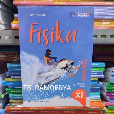 Jual Buku Fisika SMA MA Kelas XI Kurikulum Merdeka Erlangga Jakarta