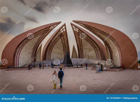 Pakistan Monument in Islamabad in April Editorial Photography - Image of asia, national: 131559407