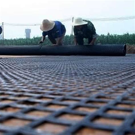 Polypropylene Biaxial Geogrid For Soft Soil Road Base Retaining Wall