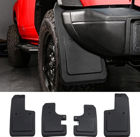 Mabett Mud Flaps For Ford Bronco Accessories 2021 2022 2023 2 4 Door No