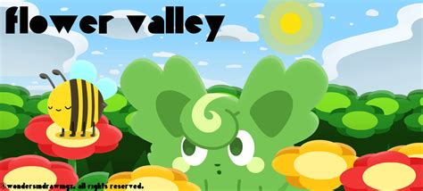 flower valley by wondersindrawingz on DeviantArt