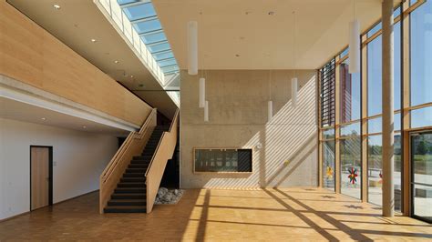 Grundschule Mit 2 Fach Sporthalle Neubiberg Krug Grossmann Architekten