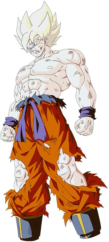 Super Saiyan Goku Movie 5 Dokkan Battle Render 2 By Princeofdbzgames